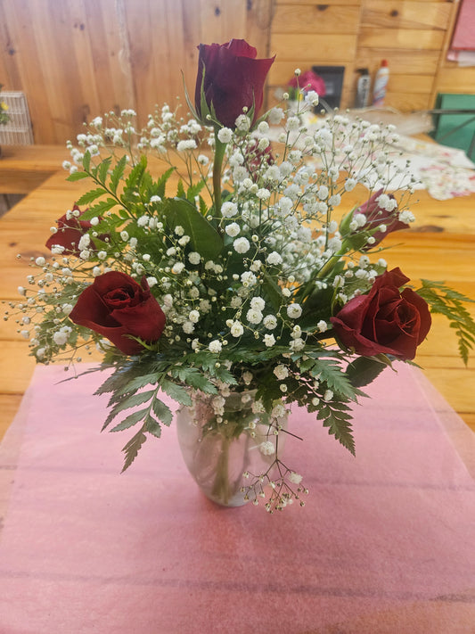 Half dozen Roses